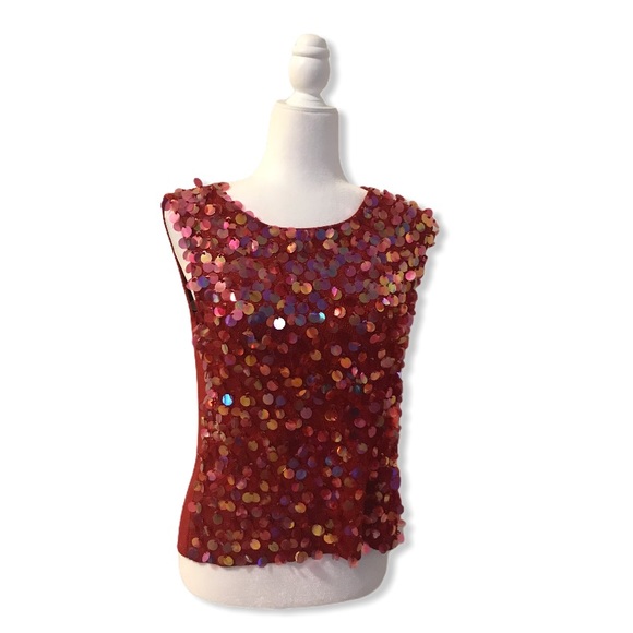 Joseph Tops - 💐Joseph A. Hot Pink Sparkle Blouse 💐
